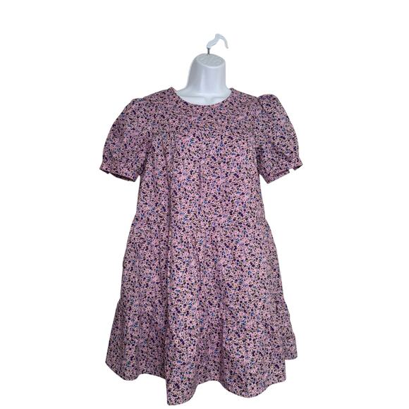 Pomander Place Dresses & Skirts - Pomander Place Quinn Dress Lilac Floral Puff Sleeve Lined XSMALL